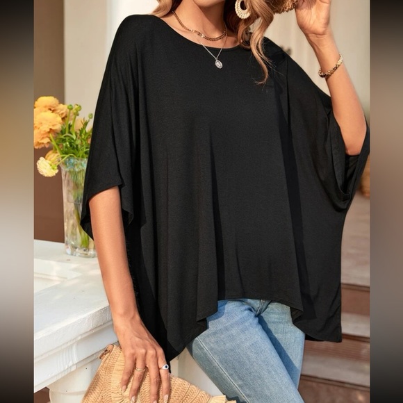 Boho batwing sleeve top - Picture 6 of 16